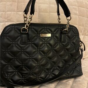 Kate Spade Black Quilted Women's Bag